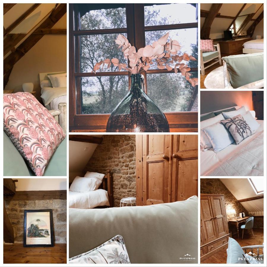 La Canopee Du Mont Bed & Breakfast Saint-Georges-de-Reintembault Bagian luar foto